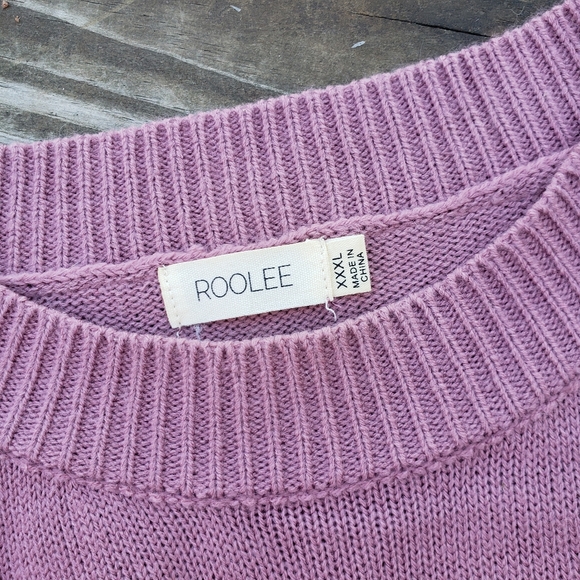 Roolee | Striped Colorblock Sweater - Picture 4 of 5